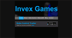 Desktop Screenshot of invexgames.com